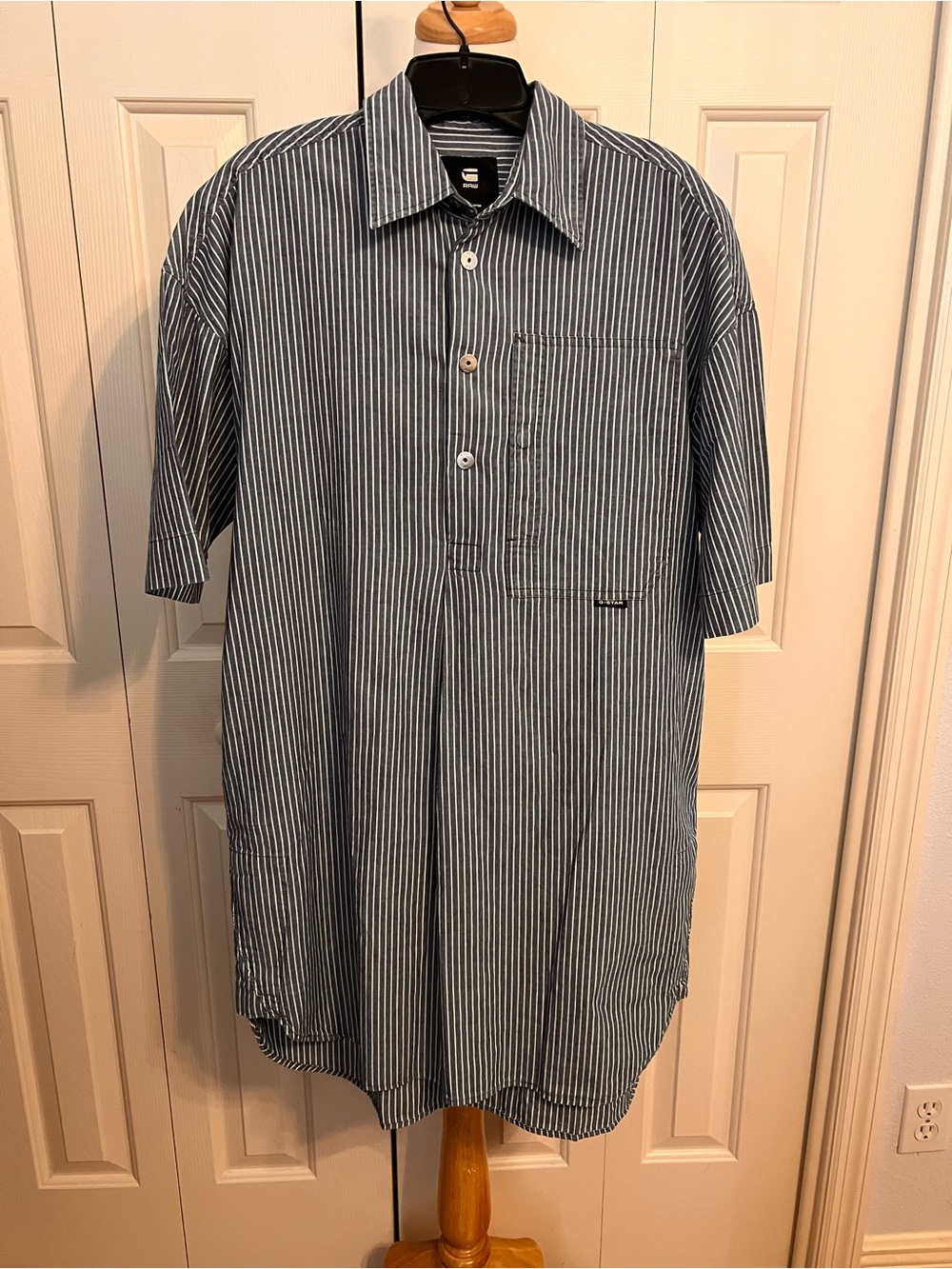 NWT G Star Shirt Dress Size Oversized XS
